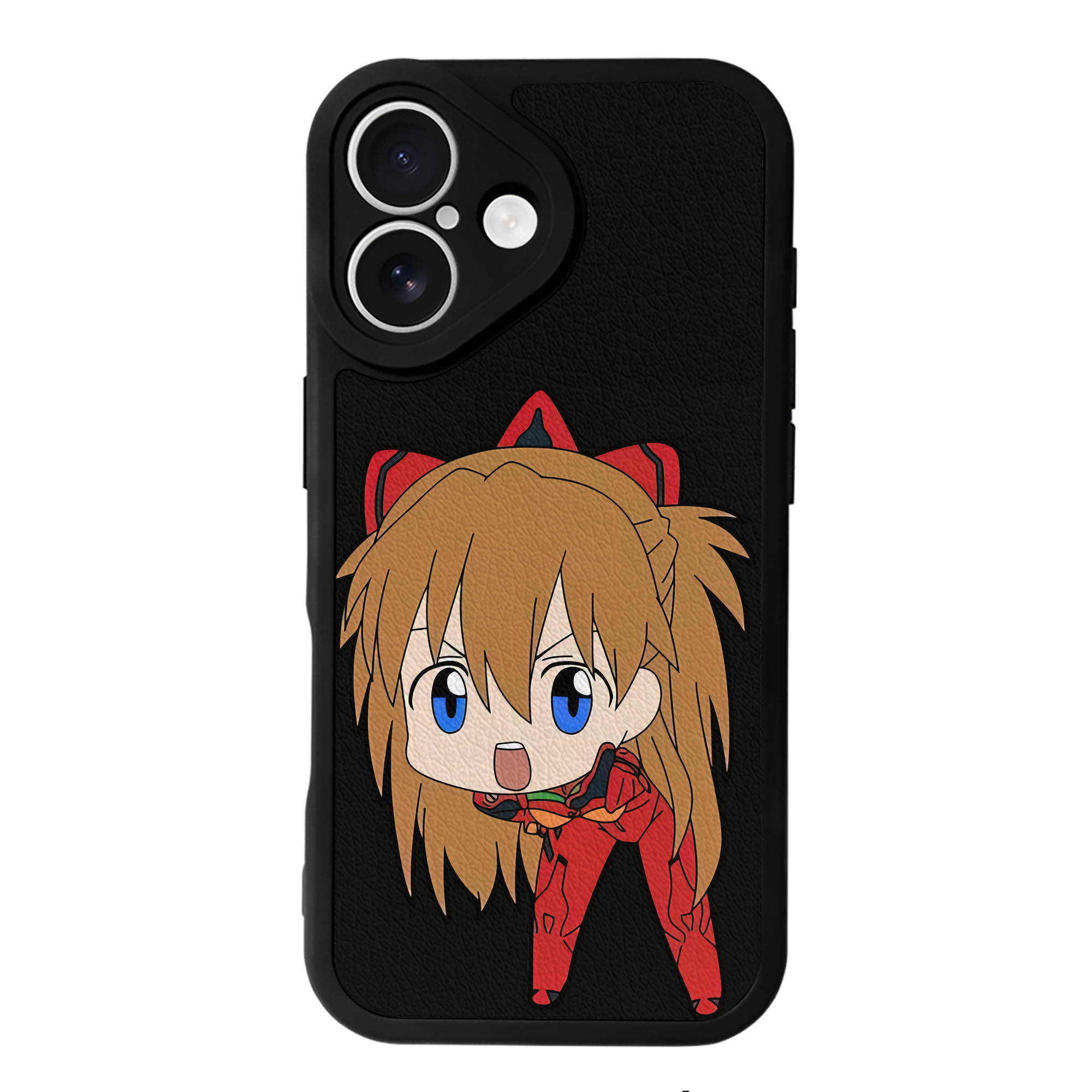 （画像用） EVA 新世紀エヴァンゲリオン 【iPhone 16シリーズ対応】シリコンスマホケース（レザー調） 材質：シリコン
